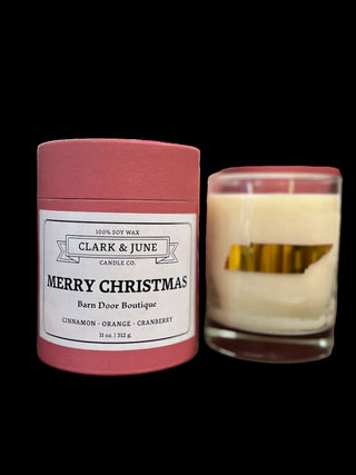 Clark & June Holiday Soy Candles - barndoorboutiquetn