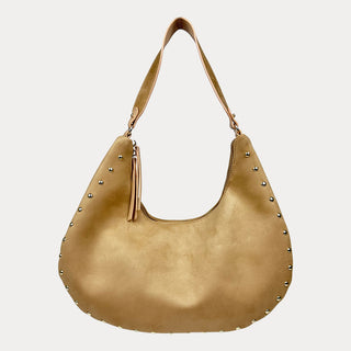 Sand Stud Shoulder Bag