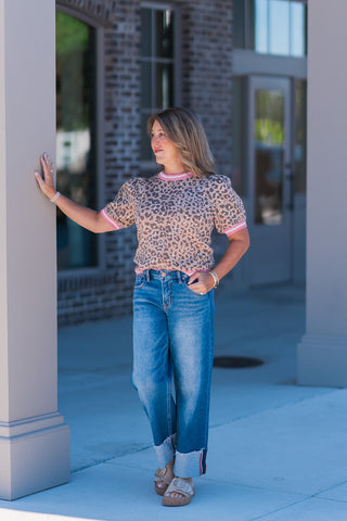Safari Chic Top