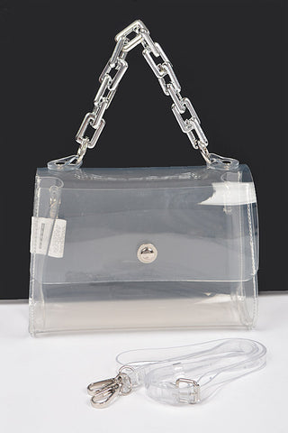 Luxe Transparent Crossbody - barndoorboutiquetn