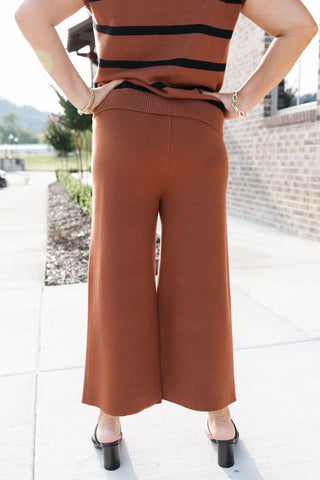 Cafe Mocha Knit Pants - barndoorboutiquetn