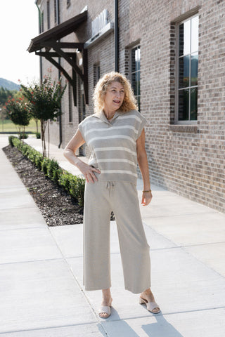 Cafe Mocha Knit Pants - barndoorboutiquetn