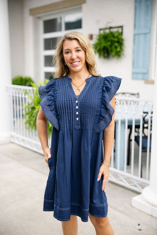 Summer Sparkler Mini Dress - barndoorboutiquetn