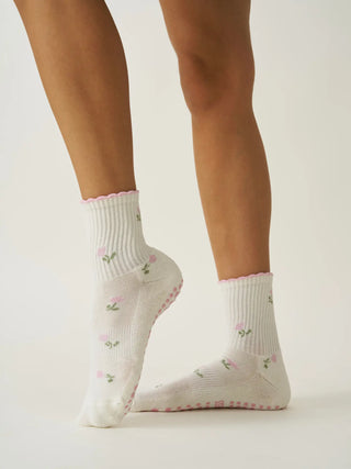 Cozy Cloud Pilates Socks