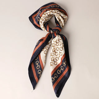 Horsebit Satin Scarf - barndoorboutiquetn