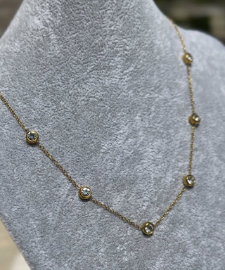 Dainty Diamond Necklace