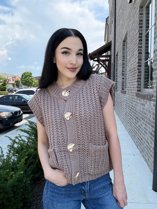 Cozy Grove Knit Vest - barndoorboutiquetn