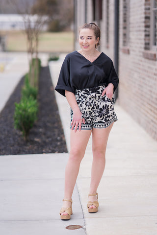 Canopy Belted Shorts - barndoorboutiquetn