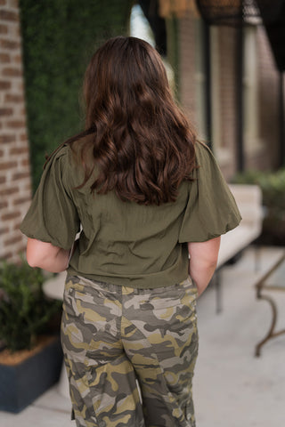 Ethereal Puff Blouse - barndoorboutiquetn