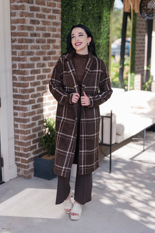 Z Supply Mason Plaid Coat - barndoorboutiquetn