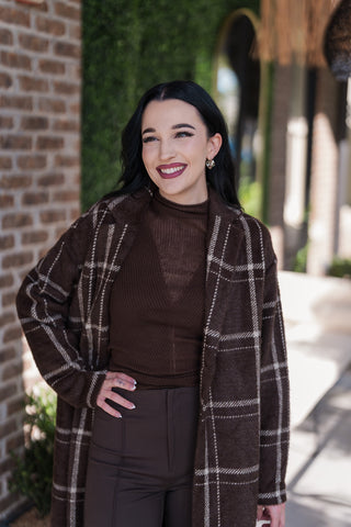 Z Supply Mason Plaid Coat - barndoorboutiquetn
