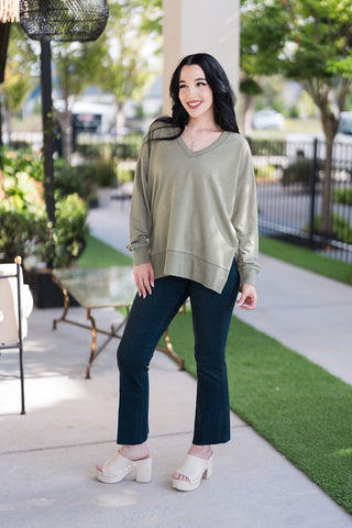 Modern V-Neck Weekender - barndoorboutiquetn