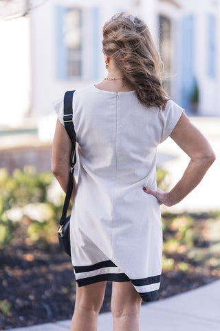 Gallery Frame Dress - barndoorboutiquetn