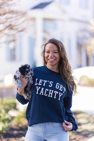 Z Supply Yachty Boyfriend Sweatshirt - barndoorboutiquetn