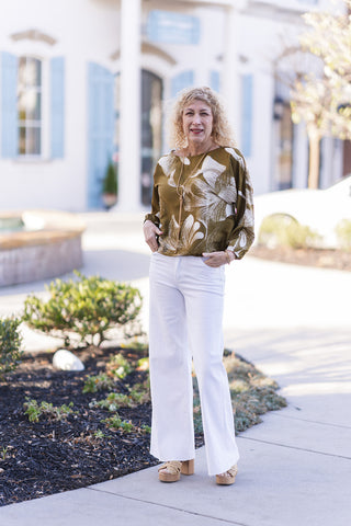 Artisan Moss Top - barndoorboutiquetn