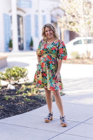 Exotic Oasis Mini Dress - barndoorboutiquetn