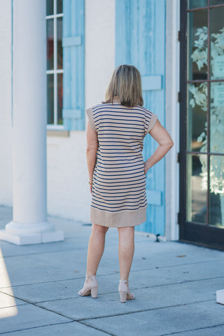 Anchors Away Dress - barndoorboutiquetn