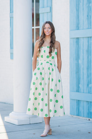 Lilypad Midi Dress - barndoorboutiquetn