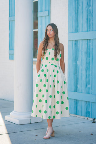 Lilypad Midi Dress - barndoorboutiquetn