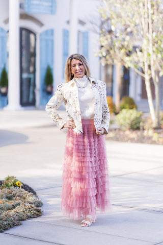 Seraphina Tiered Skirt - barndoorboutiquetn