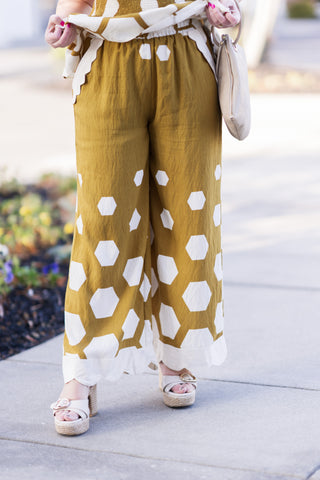 Honeycomb Horizon Pants - barndoorboutiquetn