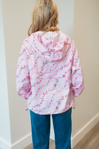 Rosebud Windbreaker Jacket - barndoorboutiquetn