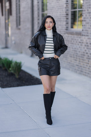 Artemis Leather Jacket - barndoorboutiquetn