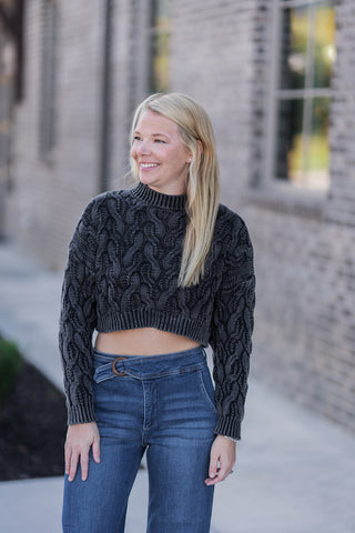 Ash Cableknit Sweater - barndoorboutiquetn