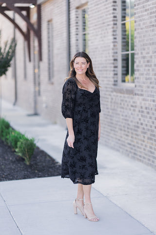 Persephone Midi Dress - barndoorboutiquetn