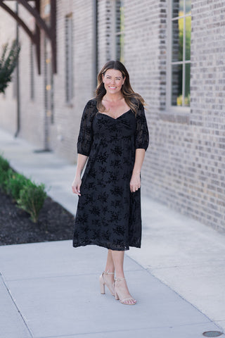 Persephone Midi Dress - barndoorboutiquetn