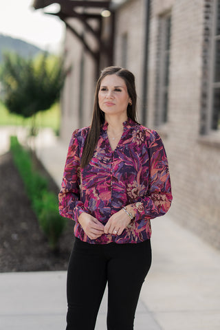 Passionfruit Blouse - barndoorboutiquetn