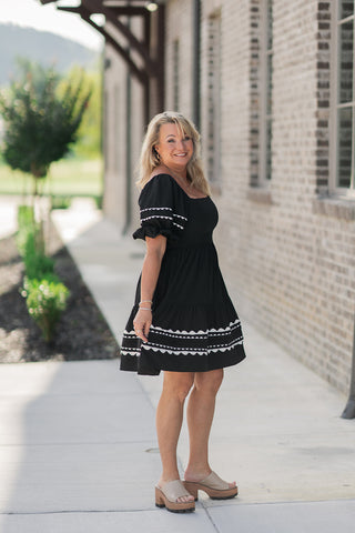 Blackbird Mini Dress - barndoorboutiquetn