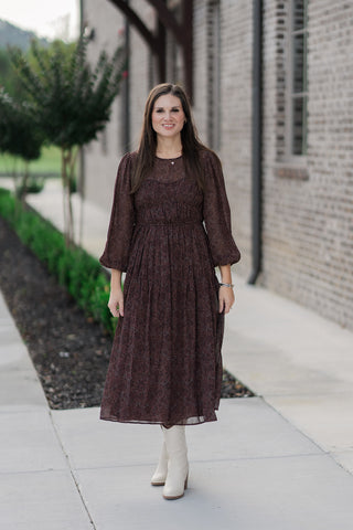 Burnt Embers Maxi Dress - barndoorboutiquetn