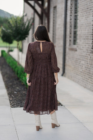 Burnt Embers Maxi Dress - barndoorboutiquetn