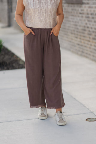 Bonbon Wide Leg Pants - barndoorboutiquetn