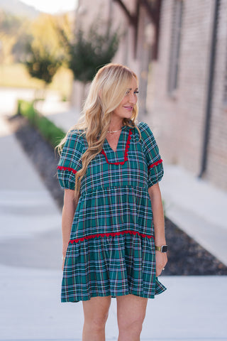 Christmas Cookie Mini Dress