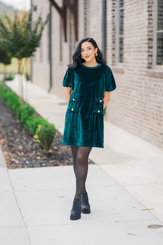 Precious Jewel Mini Dress - barndoorboutiquetn