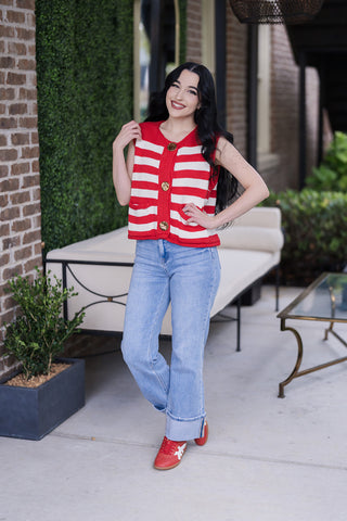 Maritime Sweater Vest - barndoorboutiquetn