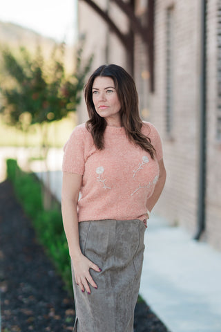 Orange Blossom Sweater - barndoorboutiquetn