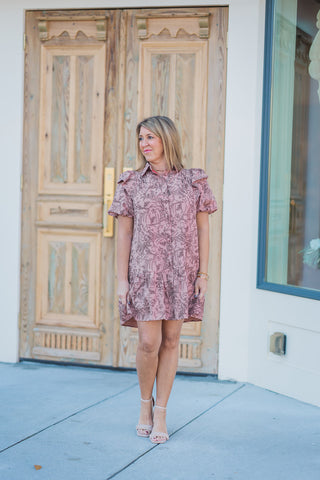 Camellia Mini Dress - barndoorboutiquetn