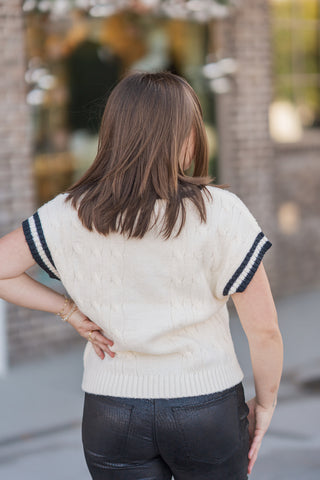 Top of the Class Sweater Vest - barndoorboutiquetn