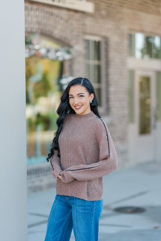 Caramel Mocha Sweater - barndoorboutiquetn