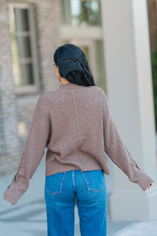 Caramel Mocha Sweater - barndoorboutiquetn