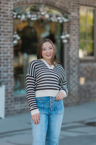 Cookies and Cream Crochet Top - barndoorboutiquetn