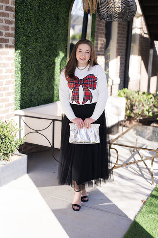 Tiered Tulle Midi Skirt - barndoorboutiquetn