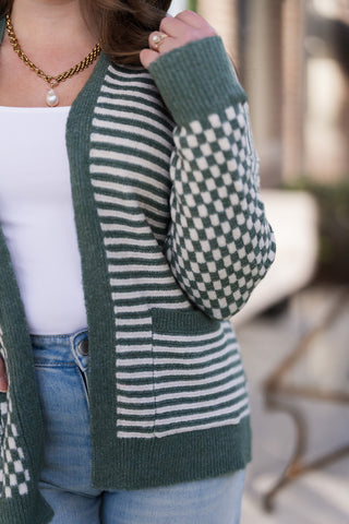 Mint Chip Cardi - barndoorboutiquetn