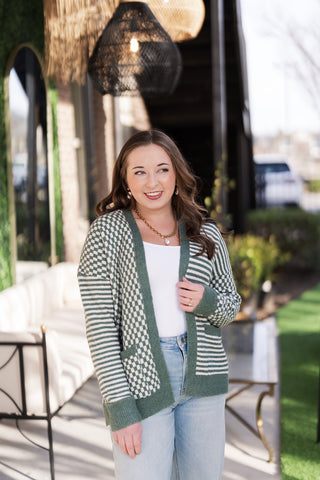 Mint Chip Cardi - barndoorboutiquetn