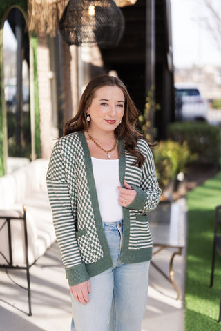 Mint Chip Cardi - barndoorboutiquetn