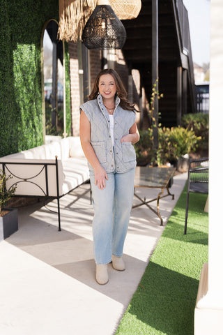 Wanderlust Quilted Vest - barndoorboutiquetn