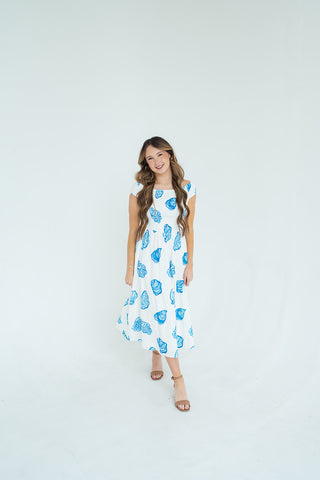 Mermaid's Melody Midi Dress - barndoorboutiquetn